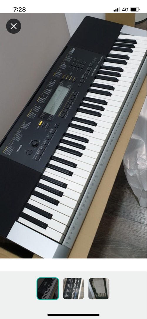 Casio Keyboard - CTK-4400, Hobbies & Toys, Musical Instruments on