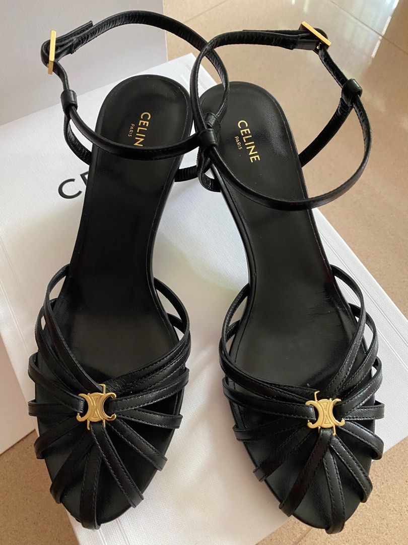 Celine triomphe 2025 sandals