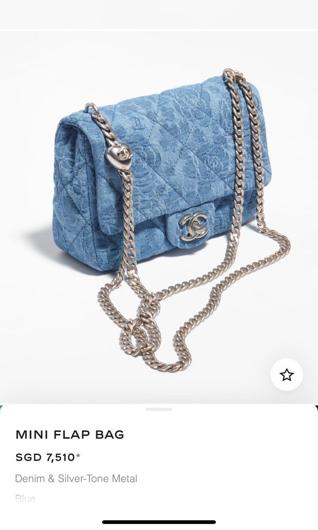2021 cheap Saint Laurent Loulou Puffer Small Bag in denim blue