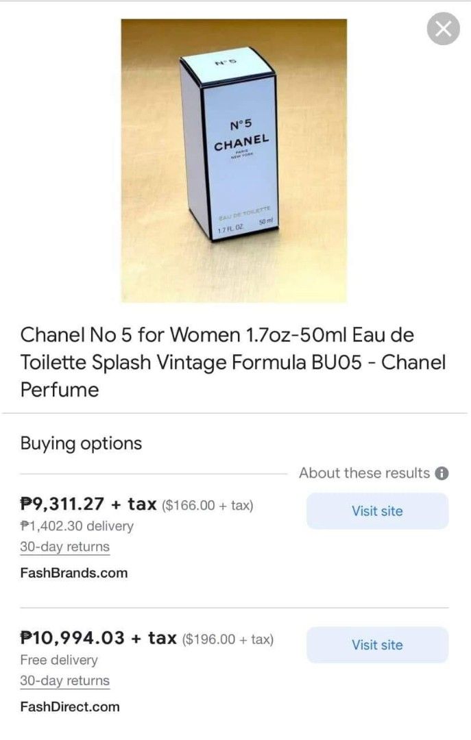 Get the best deals on CHANEL Chanel No 5 Eau de Toilette for Women when you  shop the largest online selection at . Free shipping on many items