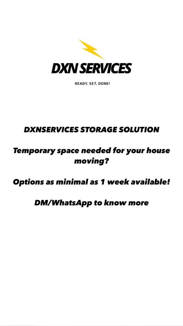 CHEAP TEMPORARY STORAGE, Everything Else on Carousell