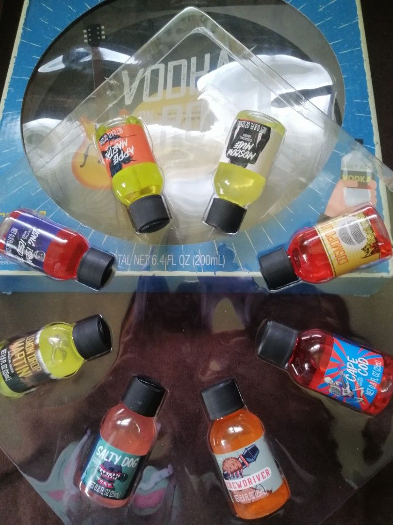 Cocktail mixers (vodka and tequila) on Carousell