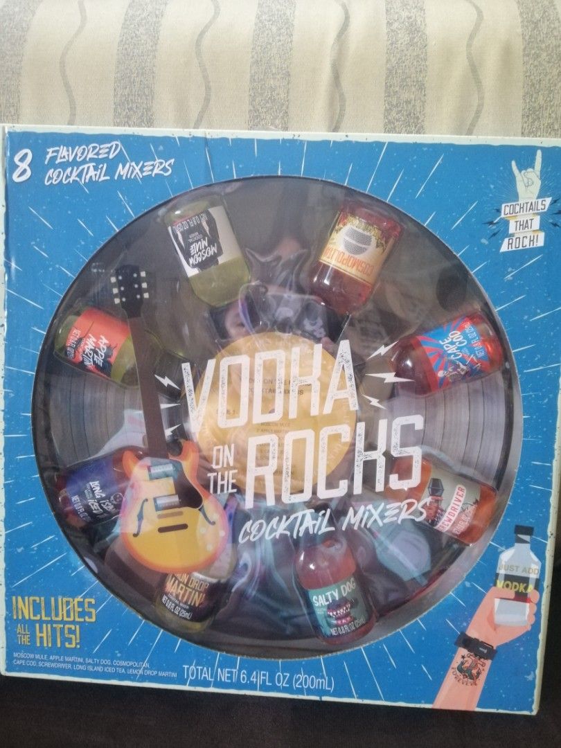 Cocktail mixers (vodka and tequila) on Carousell