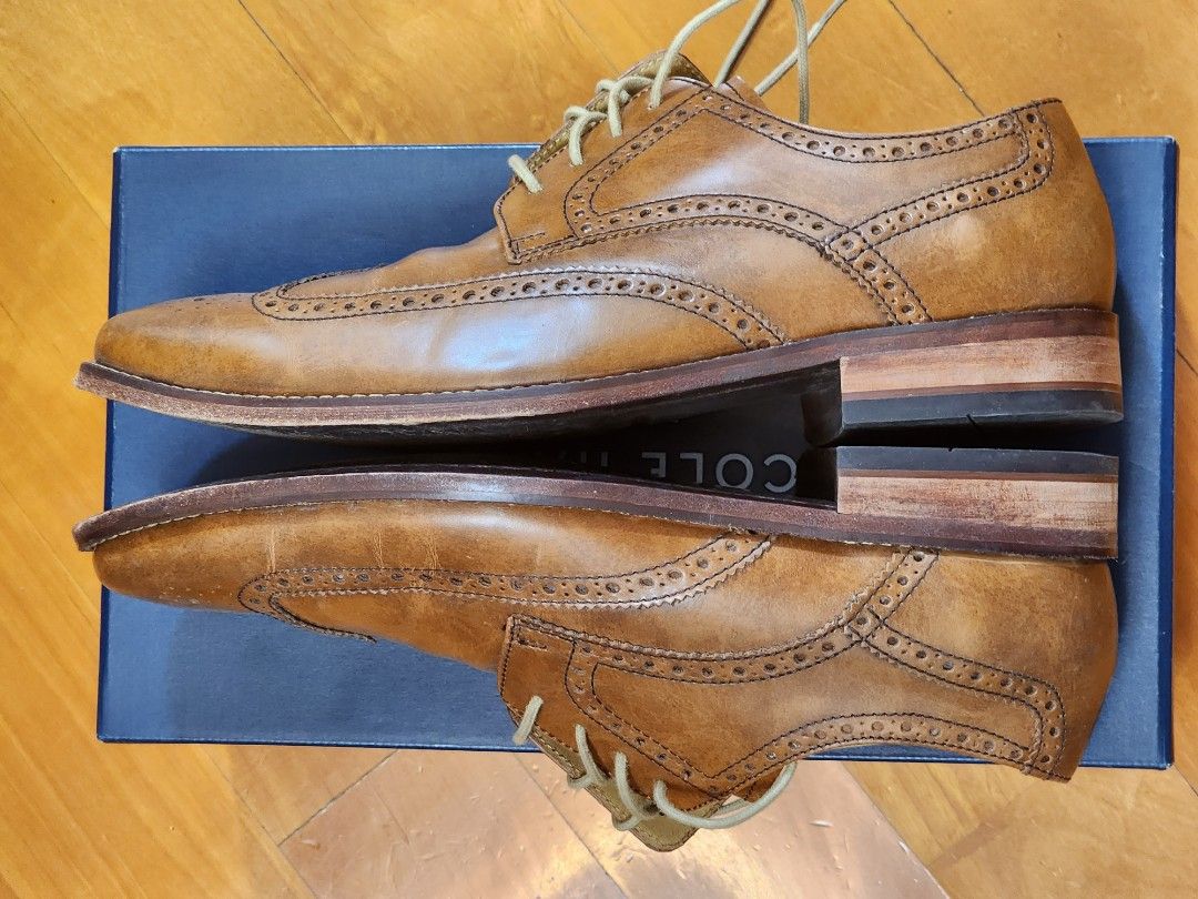 Cole Haan Giraldo WngtpII British Tan US9 Carousell