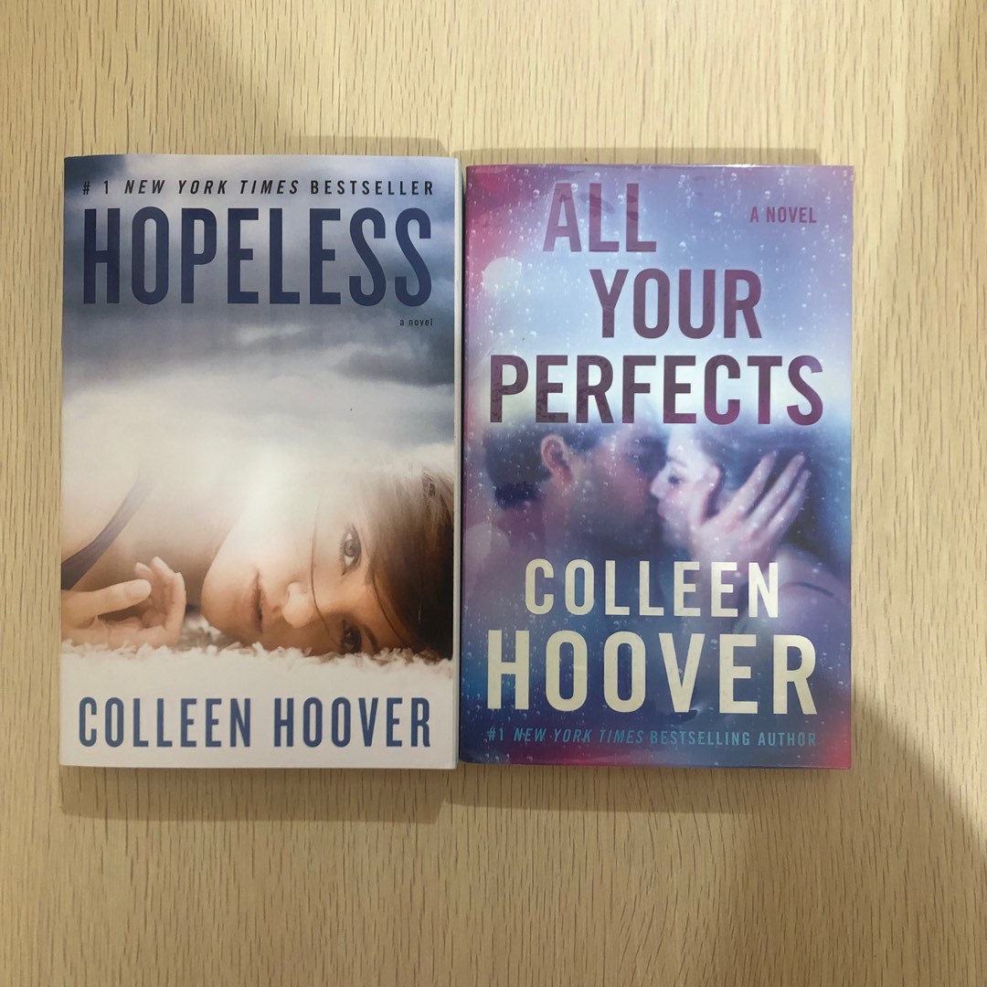 Colleen hoover hopeless all your perfect, Buku & Alat Tulis,