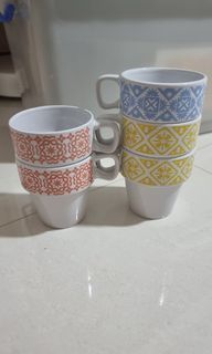 Nutrisoy Colourful Peranakan Mugs