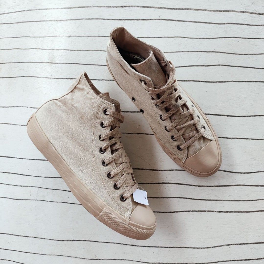 Tan sand shop mono converse