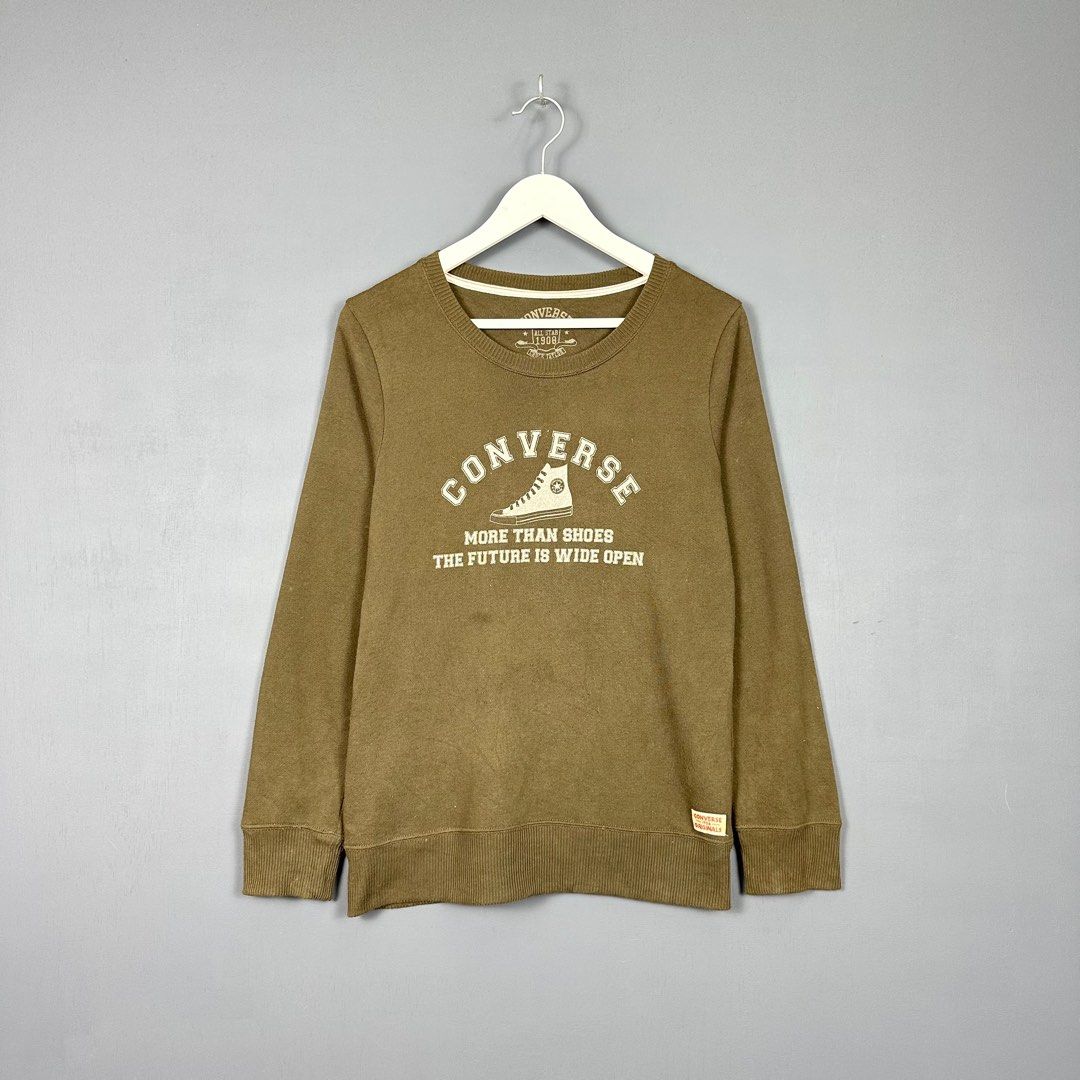 Converse sales sweatshirt women's