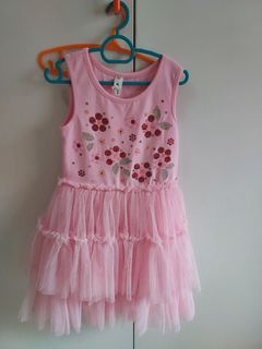cotton pink dress