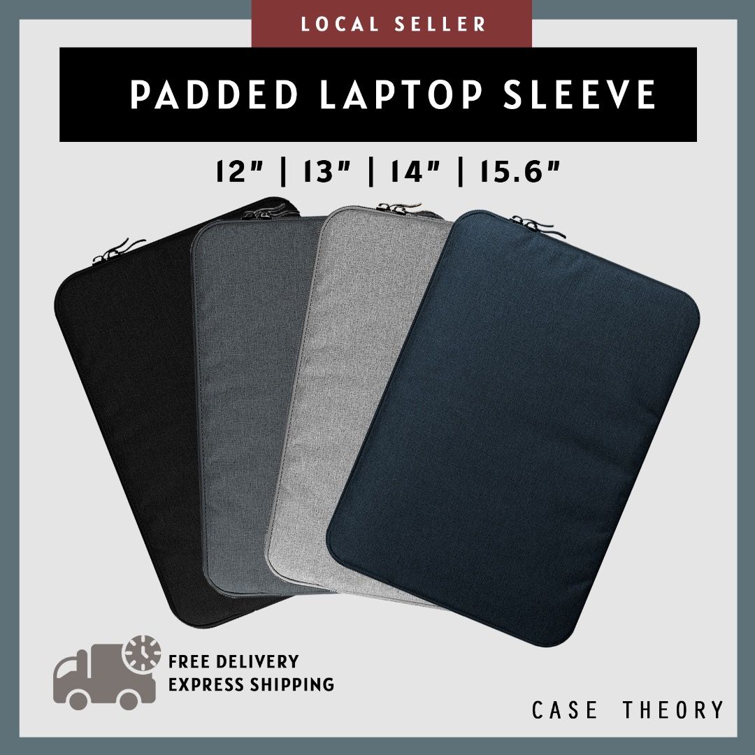 cT Laptop Cover BASIC ZIP Sleeve With inner padding MacBook laptop case laptop sleeve Laptop bag Computers Tech Parts Accessories Laptop Bags Sleeves on Carousell
