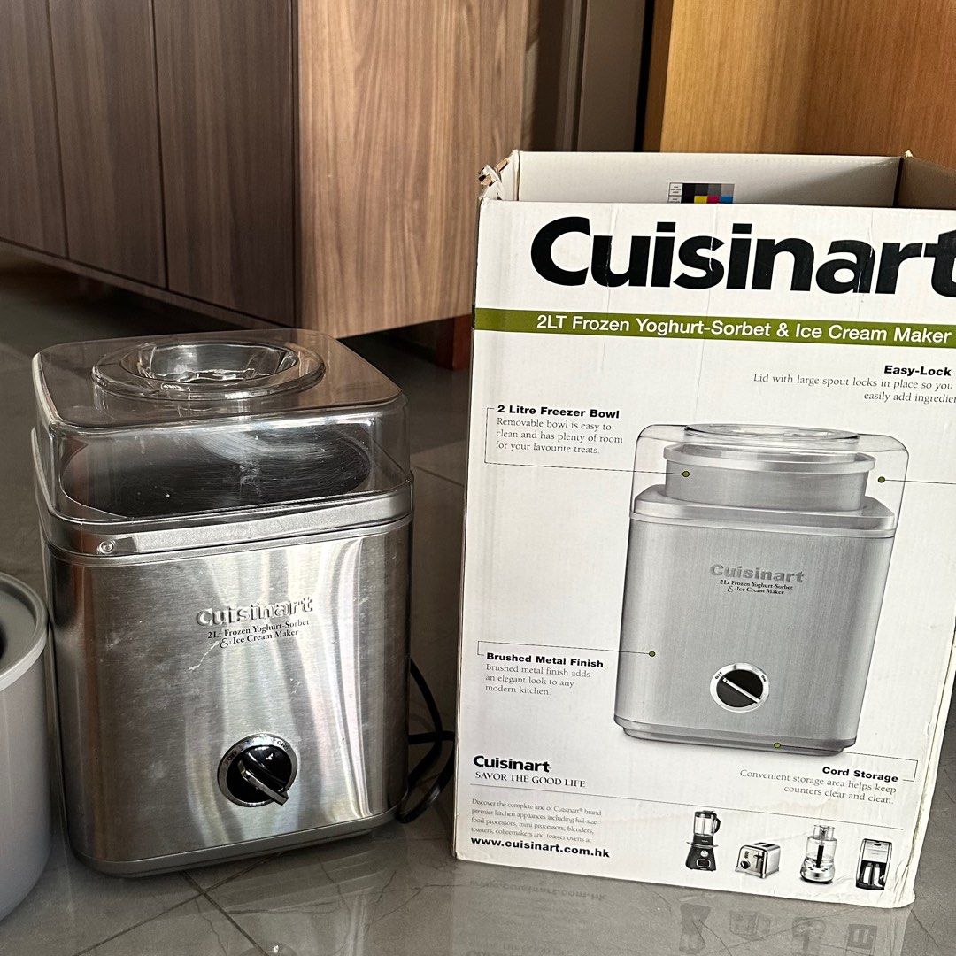 Cuisinart ice cream maker 2l discount