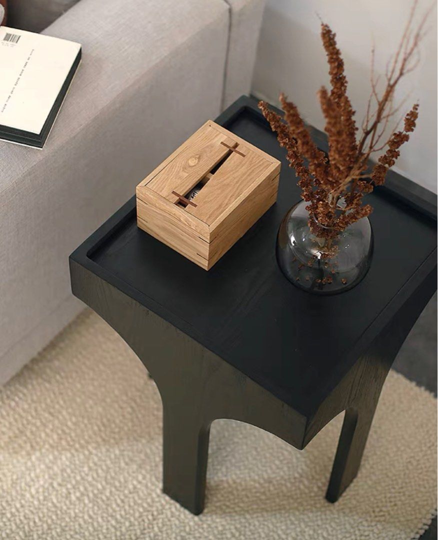 CULTS Modern Wood Side Table, Furniture & Home Living, Furniture
