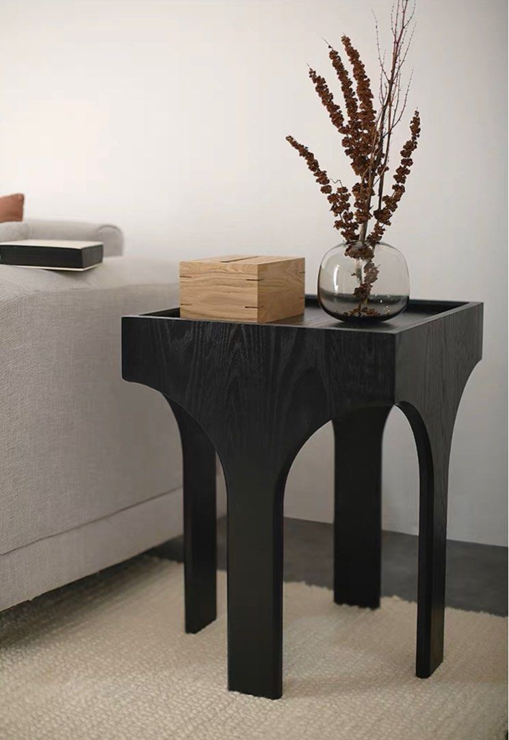 CULTS Modern Wood Side Table, Furniture & Home Living, Furniture