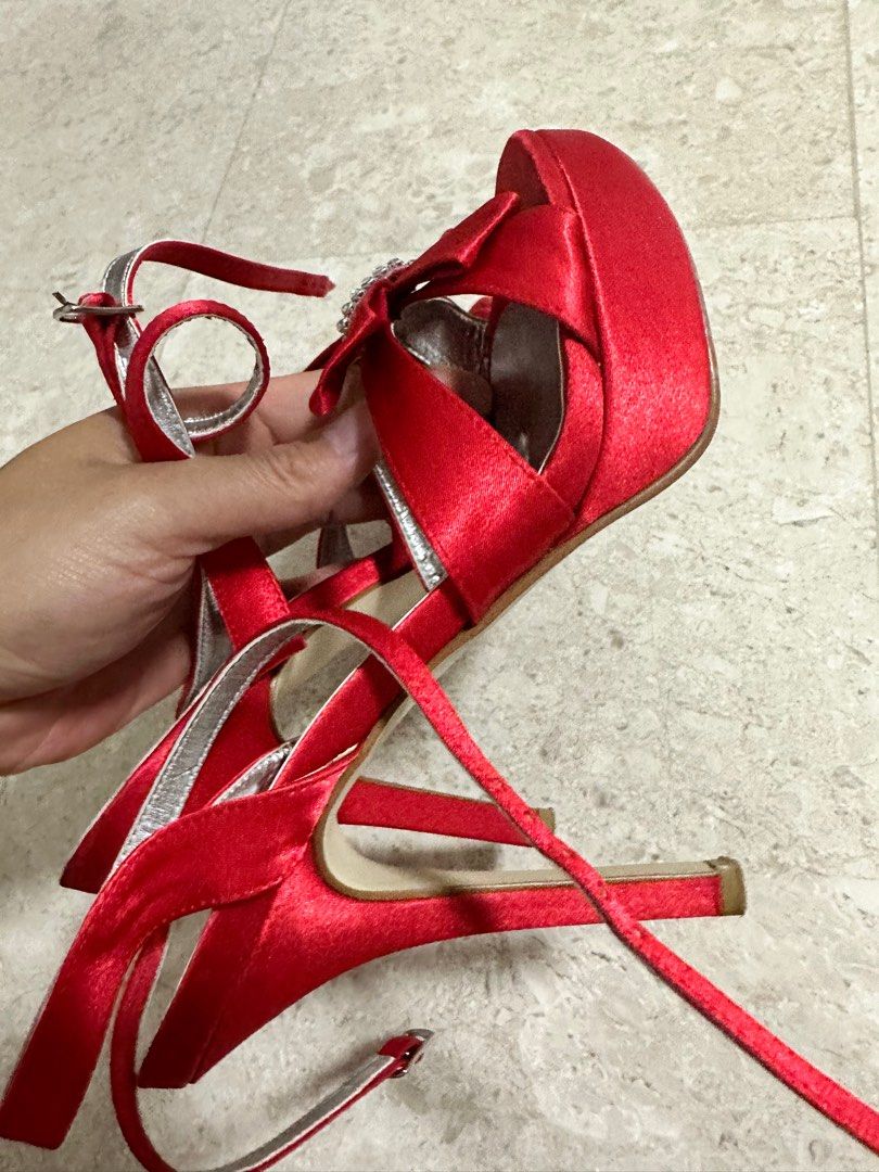 Cute red heels outlet