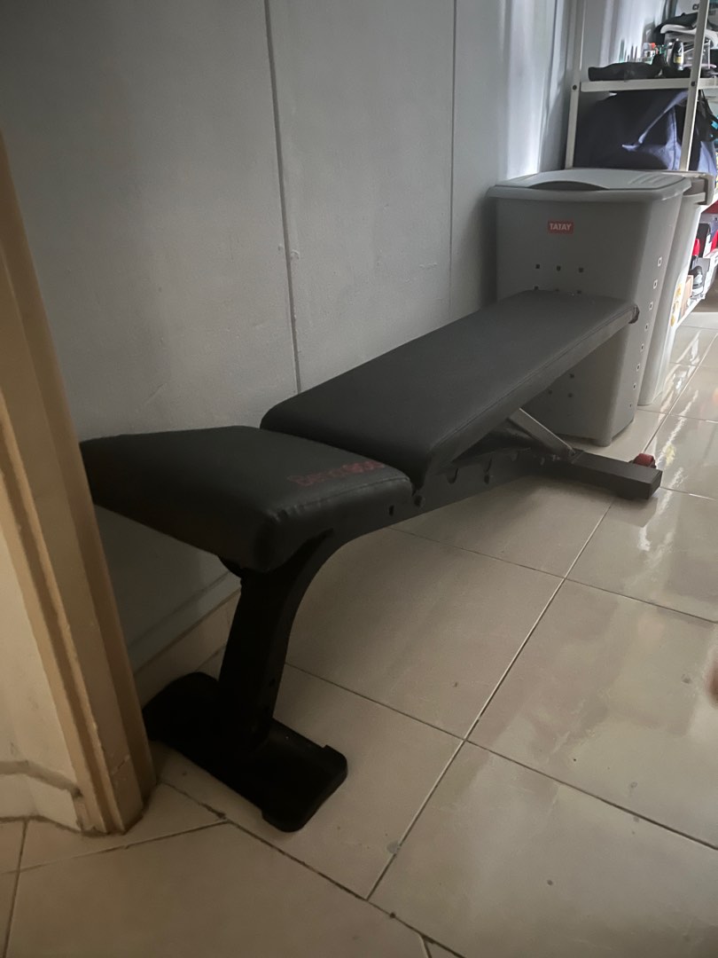 Decathlon Adjustable Bench 900, Sports Equipment, Exercise & Fitness