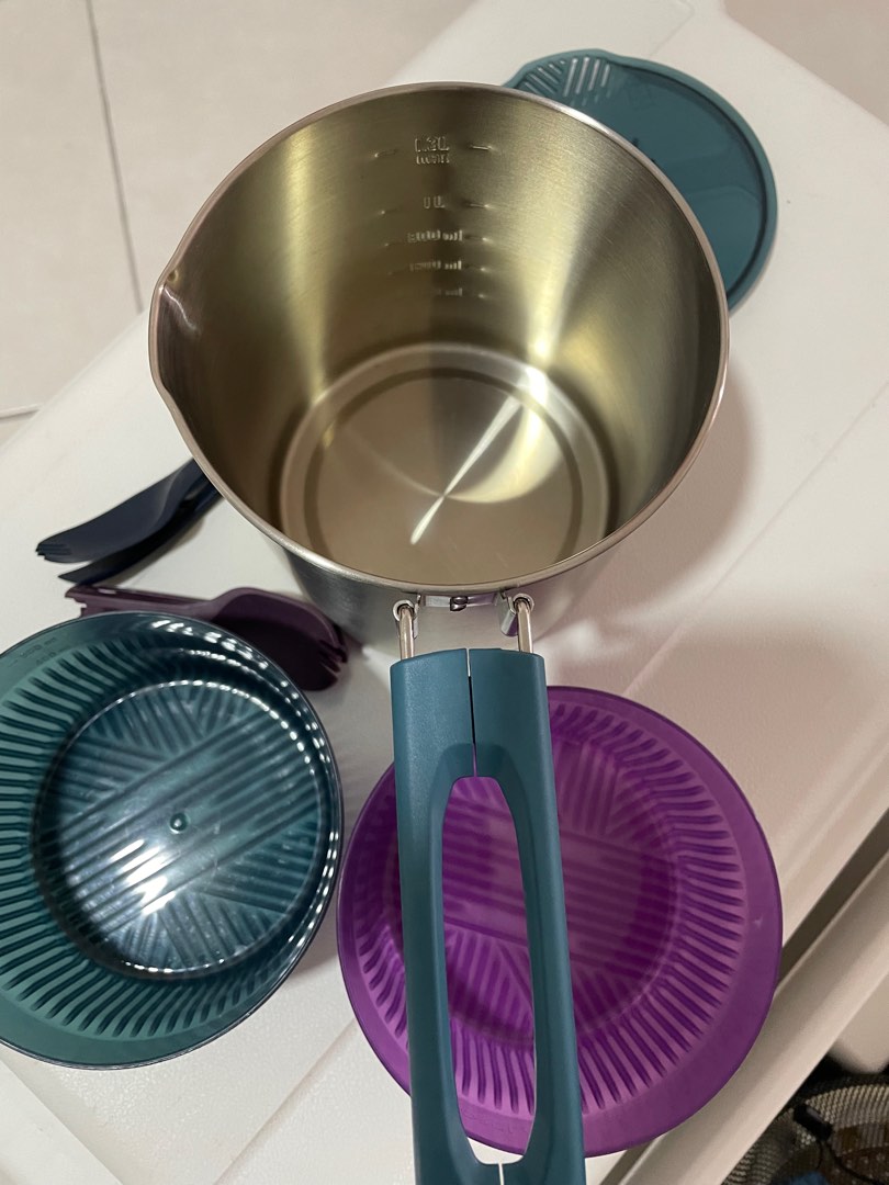 Decathlon Camping Cooking Set 2 person, TV & Home Appliances, Kitchen