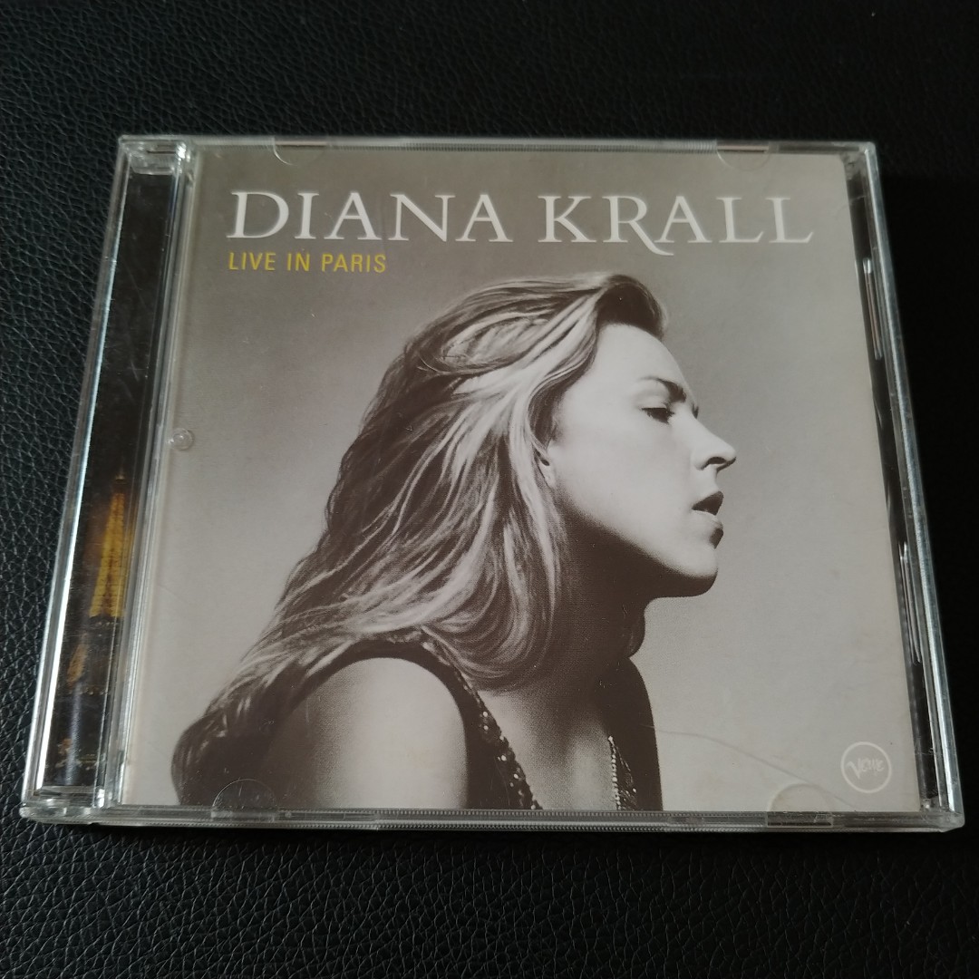 Diana Krall Live In Paris CD發燒靚錄音流行爵士女聲試音碟, 興趣及