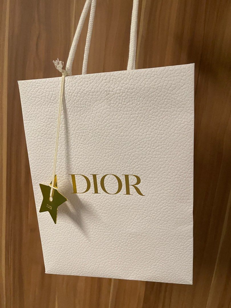 Dior Paper Bag 20cm width x 26cm height Luxury Accessories on Carousell