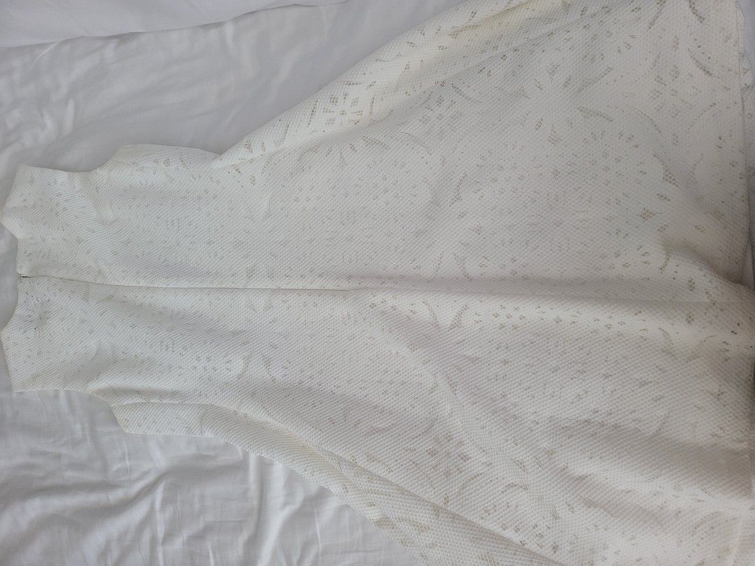 dkny white floral dress
