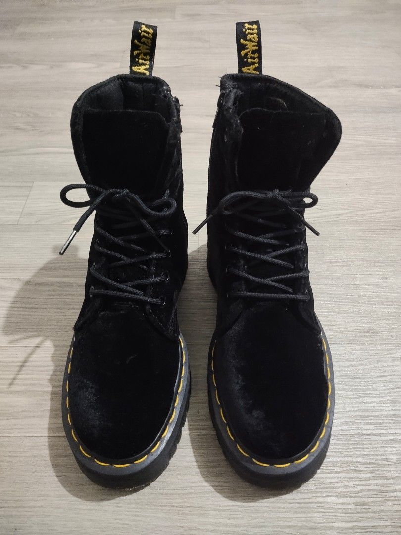 Jadon velvet boots sales