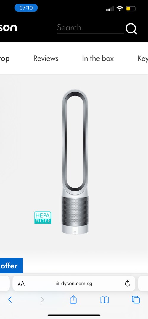 Dyson pure 2025 cool tp00