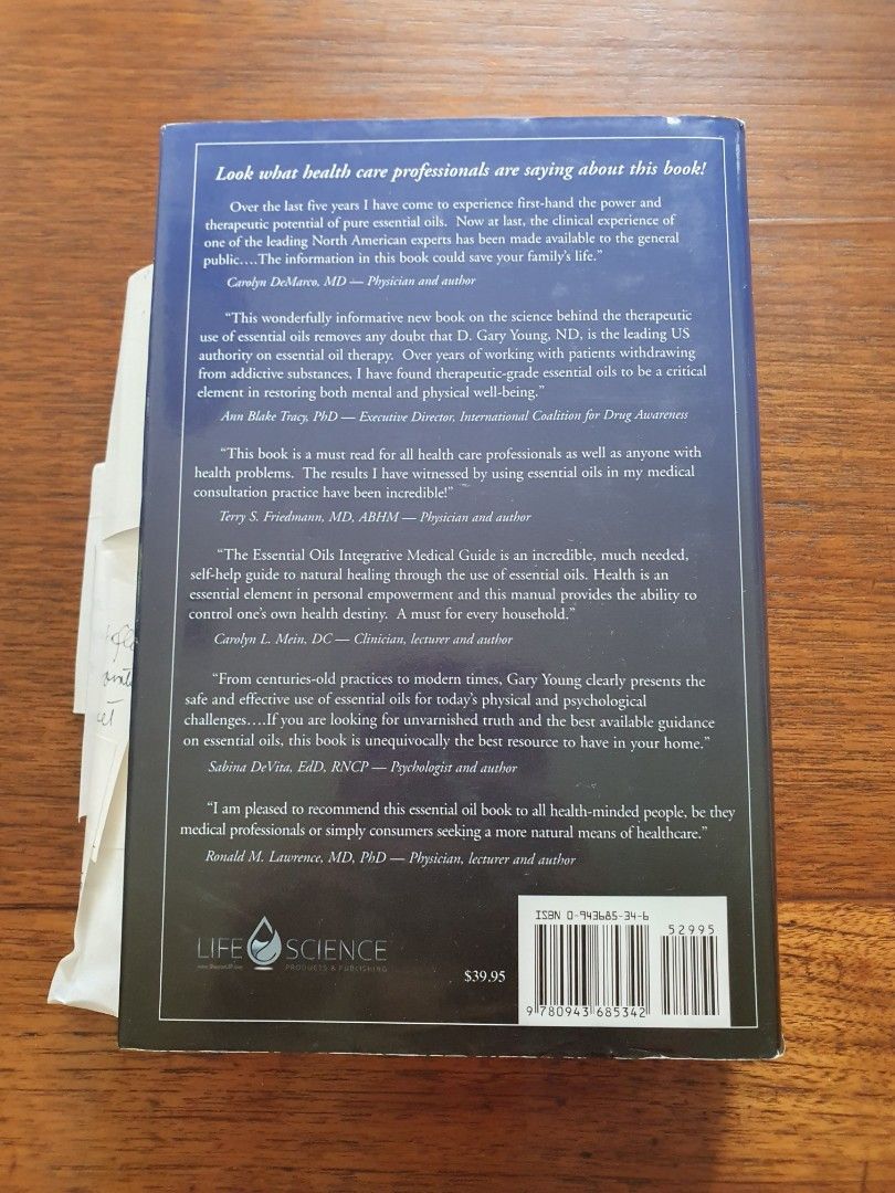 Essential Oils Integrative Medical Guide on Carousell