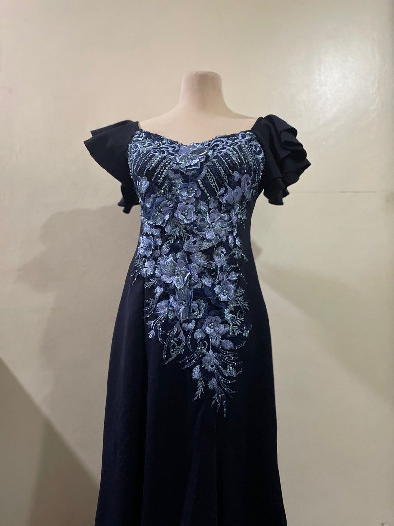 Evening Gown (Category: Evening dresses & gowns) located in Caloocan City. Submitted by declutter_goods_for_less (Listing ID 1231965971, Image 2). Description: 🦋Bought for Php 3500.00 🦋Used once for an event 🦋May fit Large size and it is can be slightly stretched 🦋Shipping fee will be shouldered by the buyer 🦋Massage me for more information and photos.