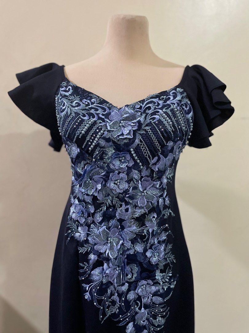 Evening Gown (Category: Evening dresses & gowns) located in Caloocan City. Submitted by declutter_goods_for_less (Listing ID 1231965971, Image 1). Description: 🦋Bought for Php 3500.00 🦋Used once for an event 🦋May fit Large size and it is can be slightly stretched 🦋Shipping fee will be shouldered by the buyer 🦋Massage me for more information and photos.