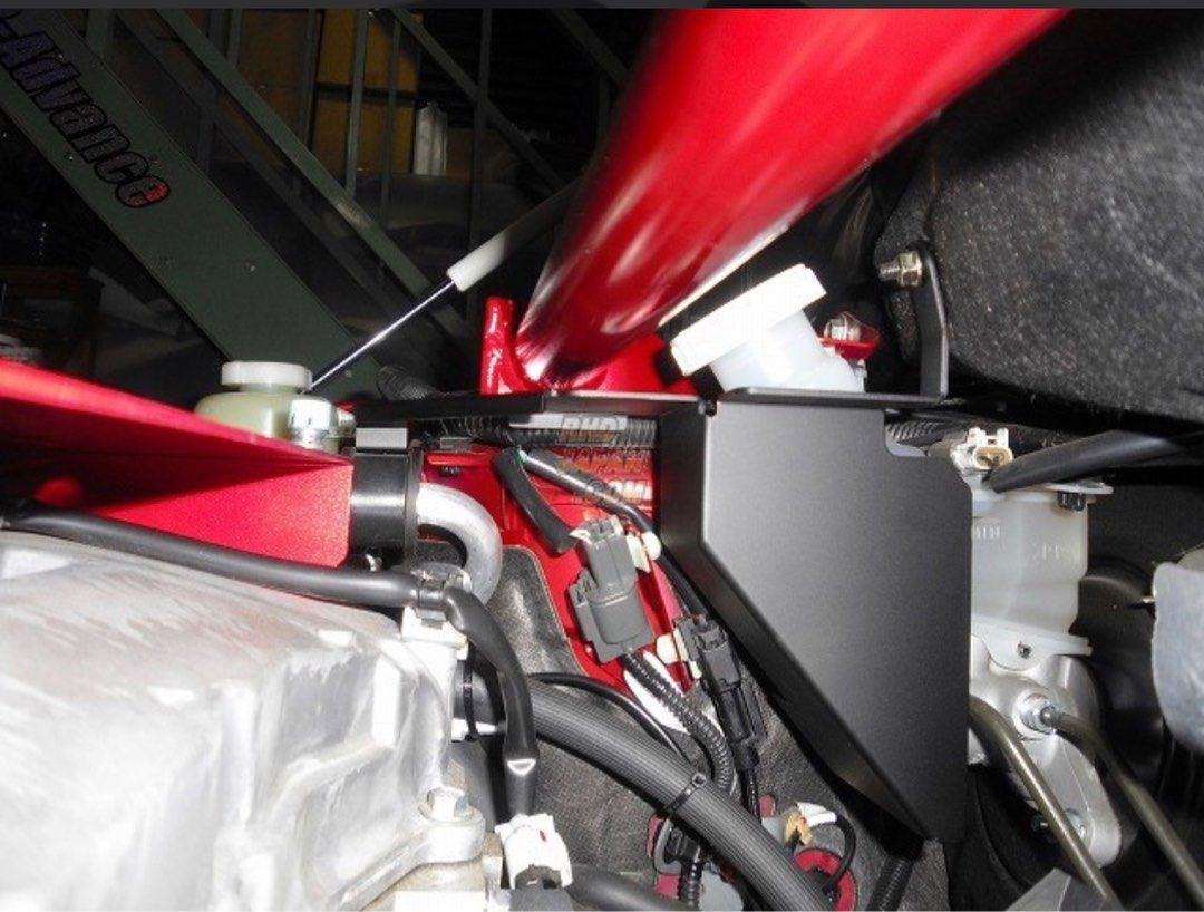 Evo X YR advance brake master heat shield, Car Accessories, Accessories