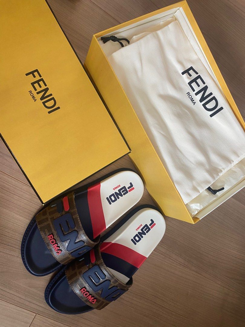 Fendi mania slides deals