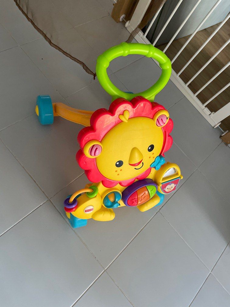 Harga fisher price musical lion walker hotsell