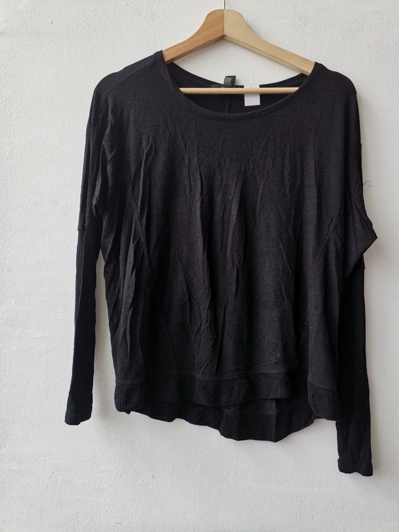 Forever 21 black long sleeve discount shirt