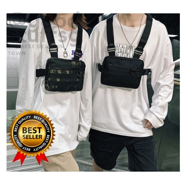 Chest fanny pack kanye sale