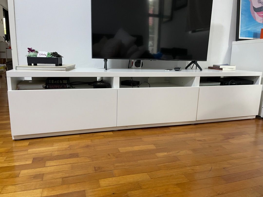 Free IKEA Besta TV stand, Furniture & Home Living, Furniture, TV