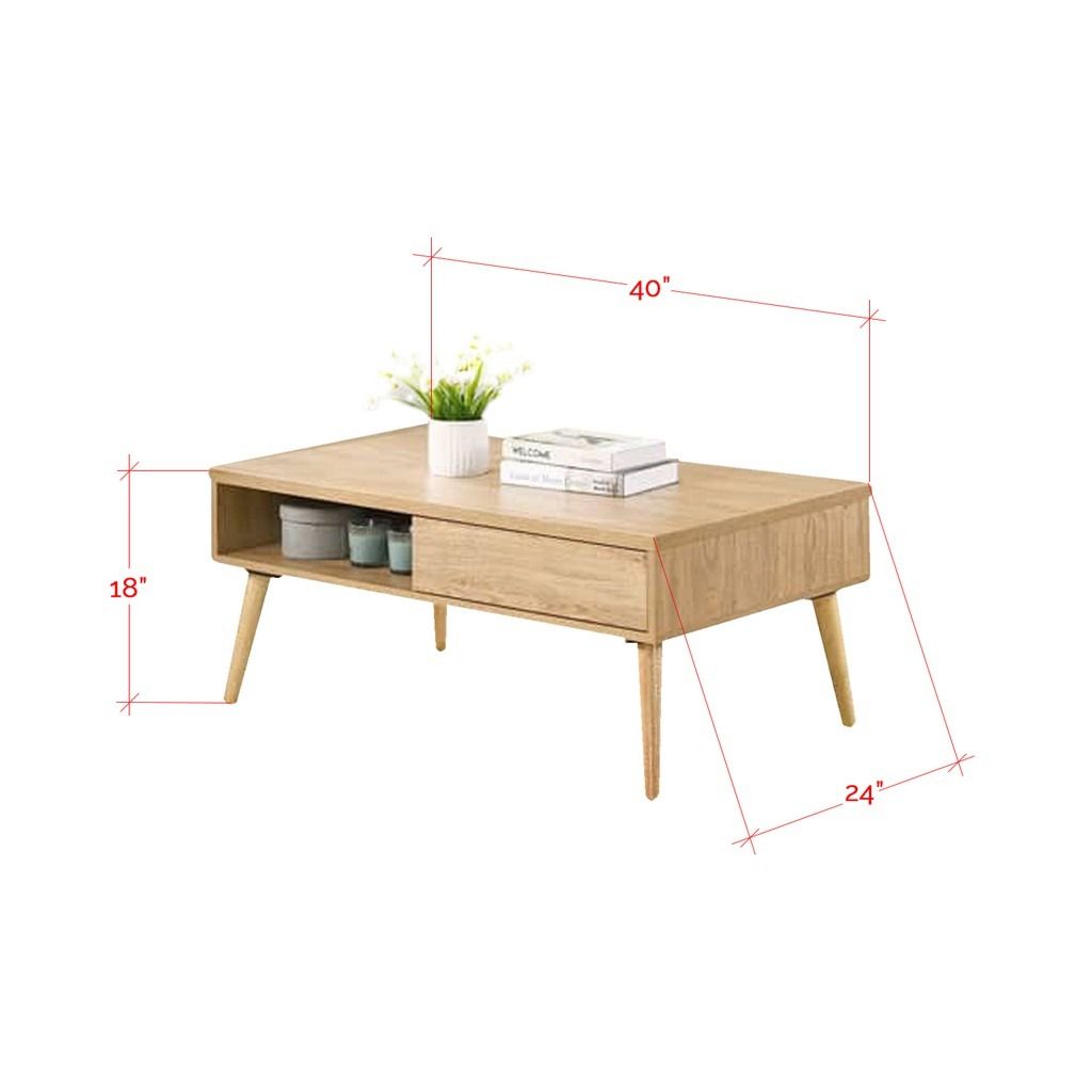 Monty retro coffee deals table
