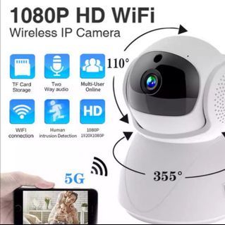Full HD IP Camera 1080P Dual Band Wi-Fi (5G/2.4G)  New Indoor Wireless Full HD PTZ Wifi Cameras