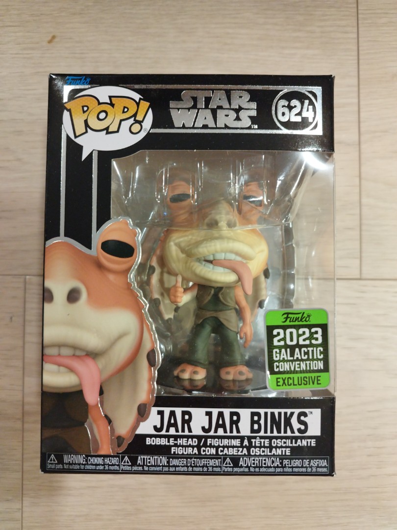 Funko Pop Star Wars Jar Jar Binks 2023 Galactic Convention Hobbies And Toys Toys And Games On 2251