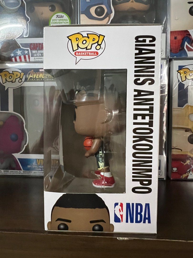 Funko Pop Giannis #45 (Category: Designer & Blind Box Toys) located in San Juan City. Submitted by kmdriven34 (Listing ID 1232069843, Image 2). Description: 9.5/10 Located at San Juan City, Pinaglabanan st. Delivery fee to be shouldered by the buyer Cash only. No trades..