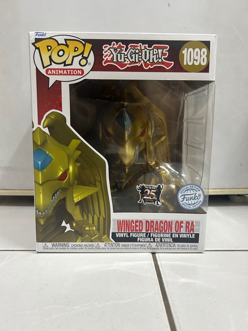 Funko Pop Yu-Gi-Oh - Winged Dragon of Ra, Hobbies & Toys, Collectibles & Memorabilia, Fan ...