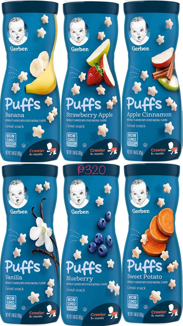 Gerber Puffs on Carousell