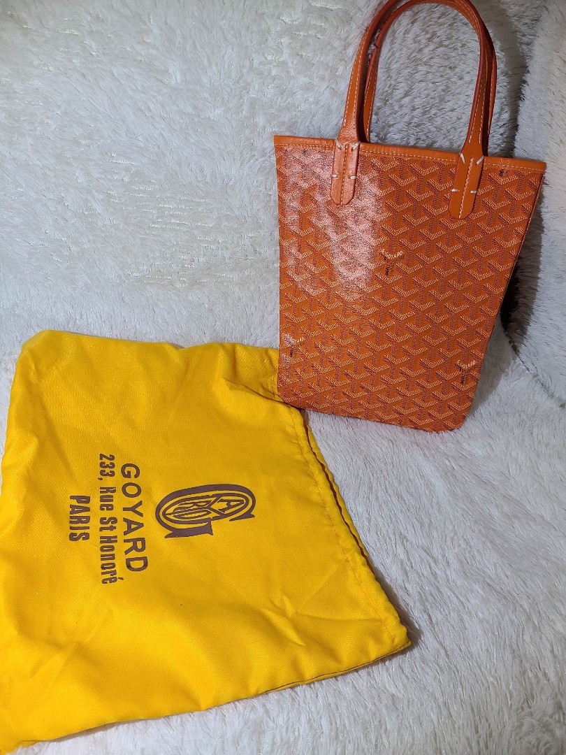 Goyard Sac Anjou PM Bleu Ciel (Blue), Luxury, Bags & Wallets on Carousell