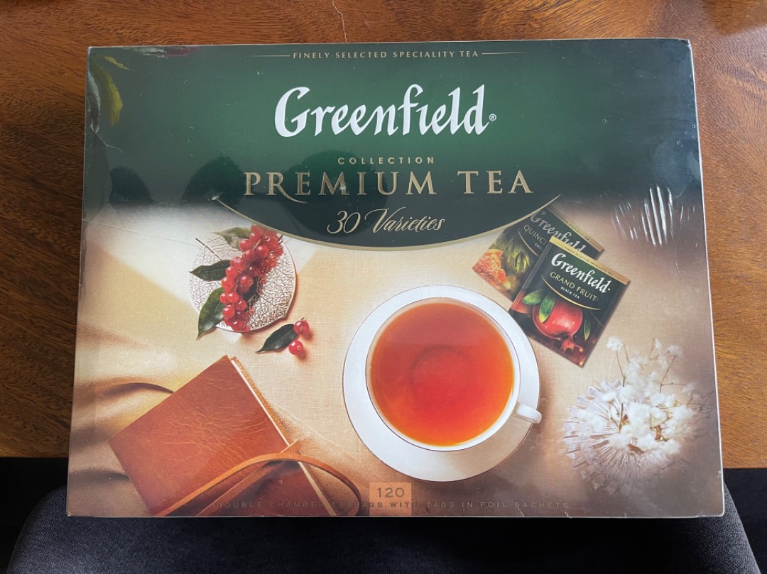 Greenfield tea collection (120 teabags), Food & Drinks, Other Food ...