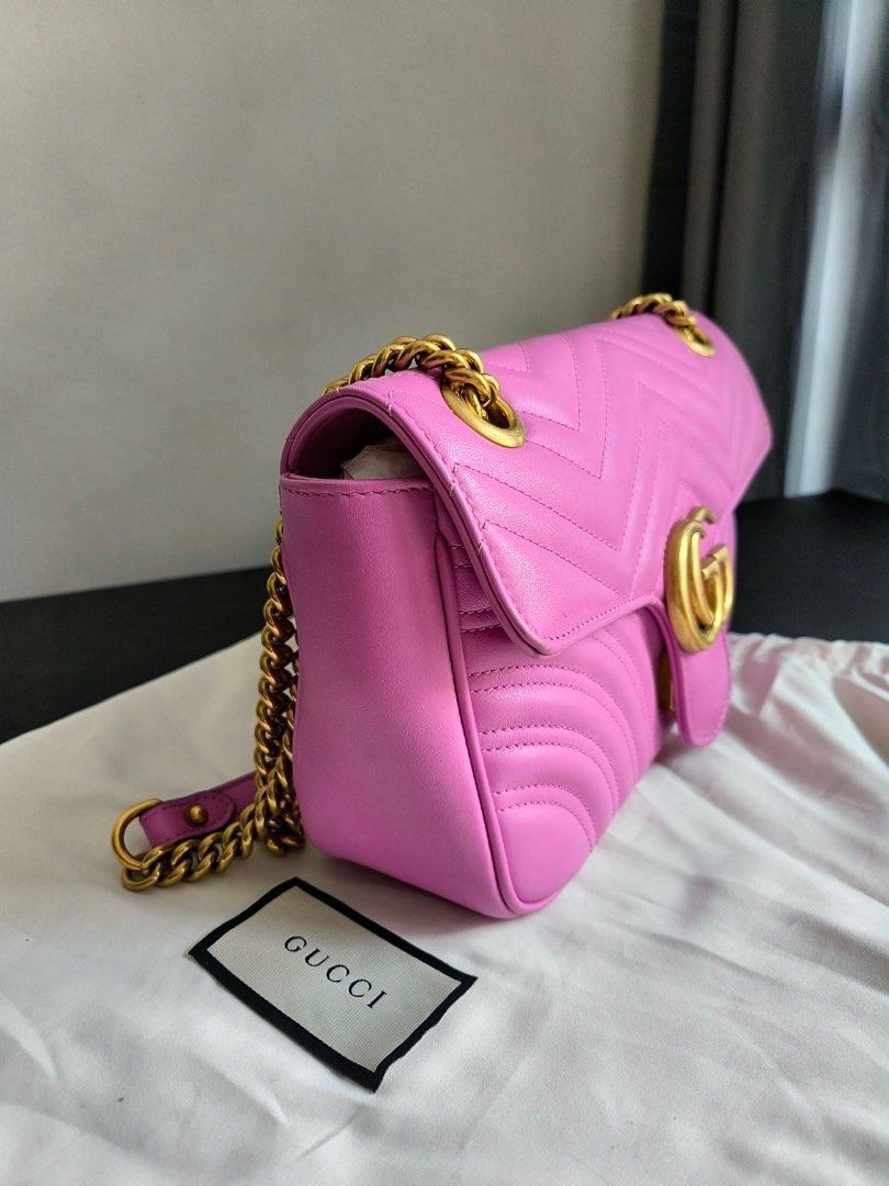 Gucci marmont candy pink deals
