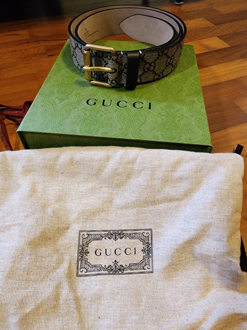 Gg supreme belt cheap with kingsnake print