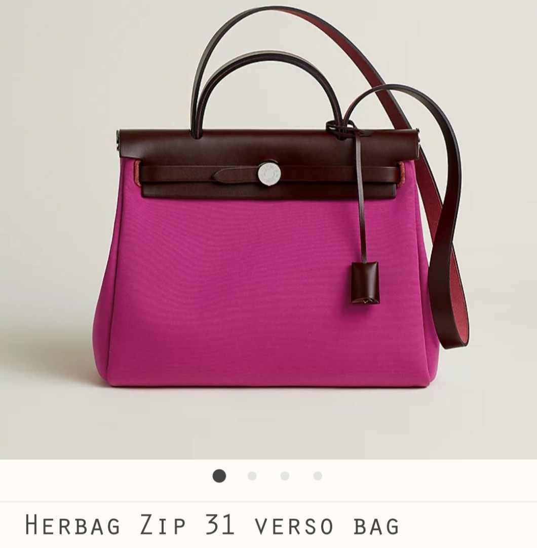 Hermes Herbag 31 Tri-Color Sellier H new with box