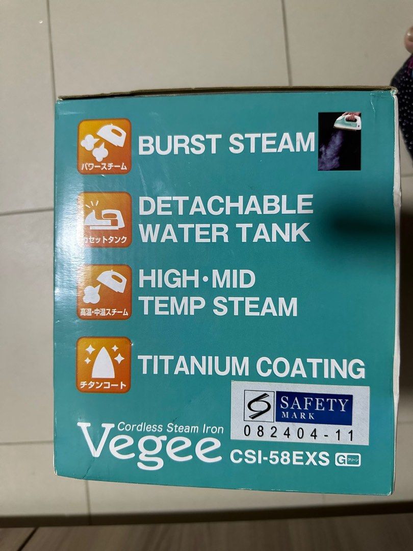 Hitachi Cordless Iron, TV & Home Appliances, Irons & Steamers on Carousell