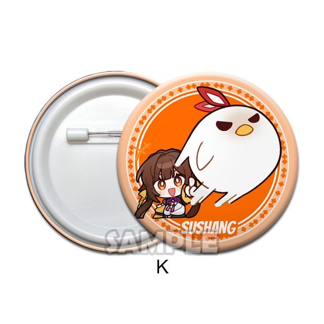 Honkai: Star Rail Characters Anime Badge Itabag Accessories Pin Button 58mm  Gift