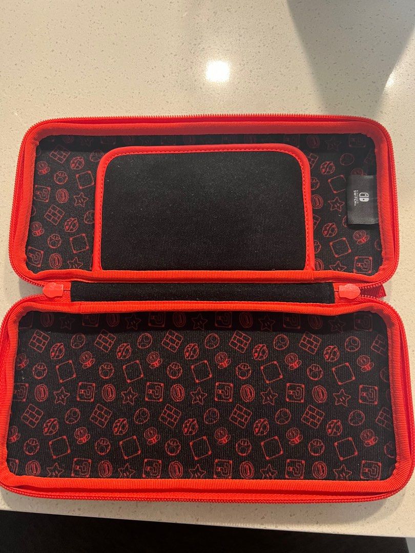Hori Mario Edition Nintendo Switch Carrying Case, Video Gaming, Gaming ...