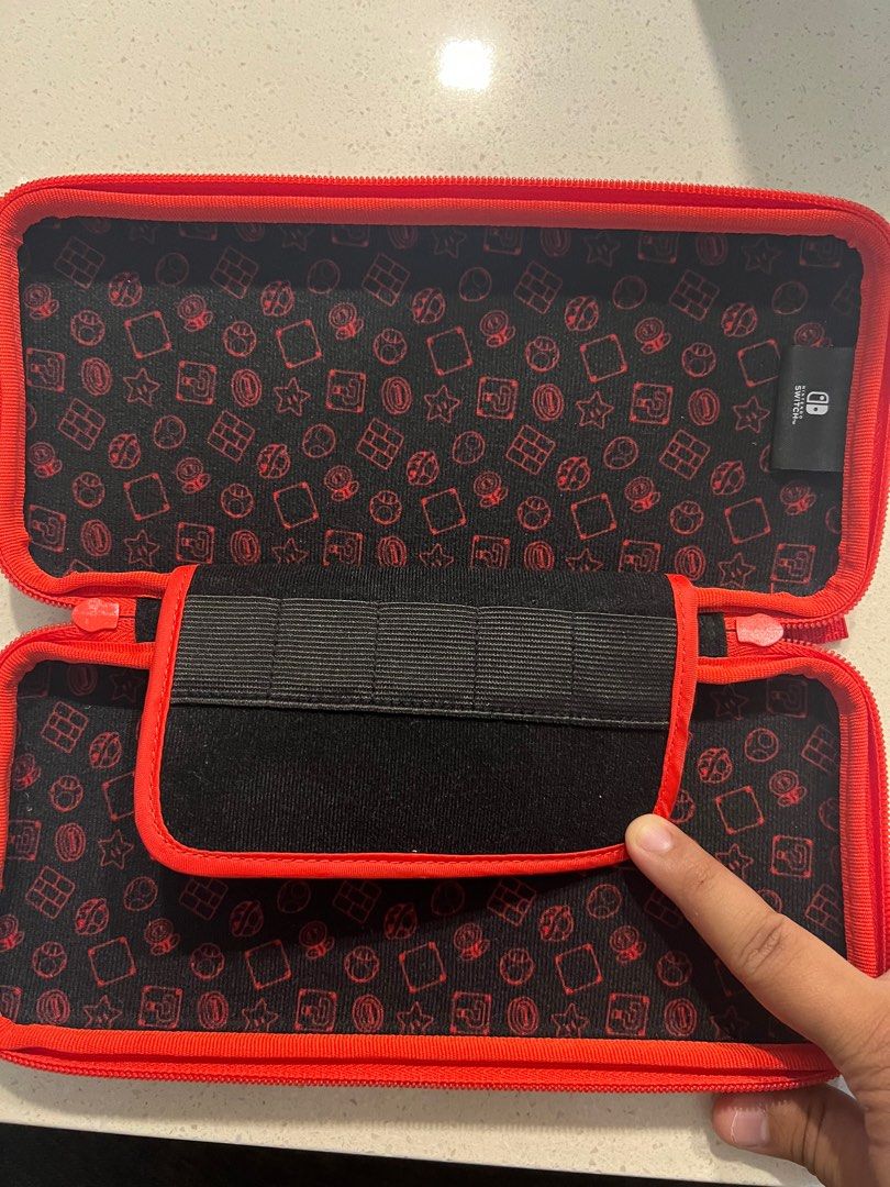 Hori Mario Edition Nintendo Switch Carrying Case, Video Gaming, Gaming ...