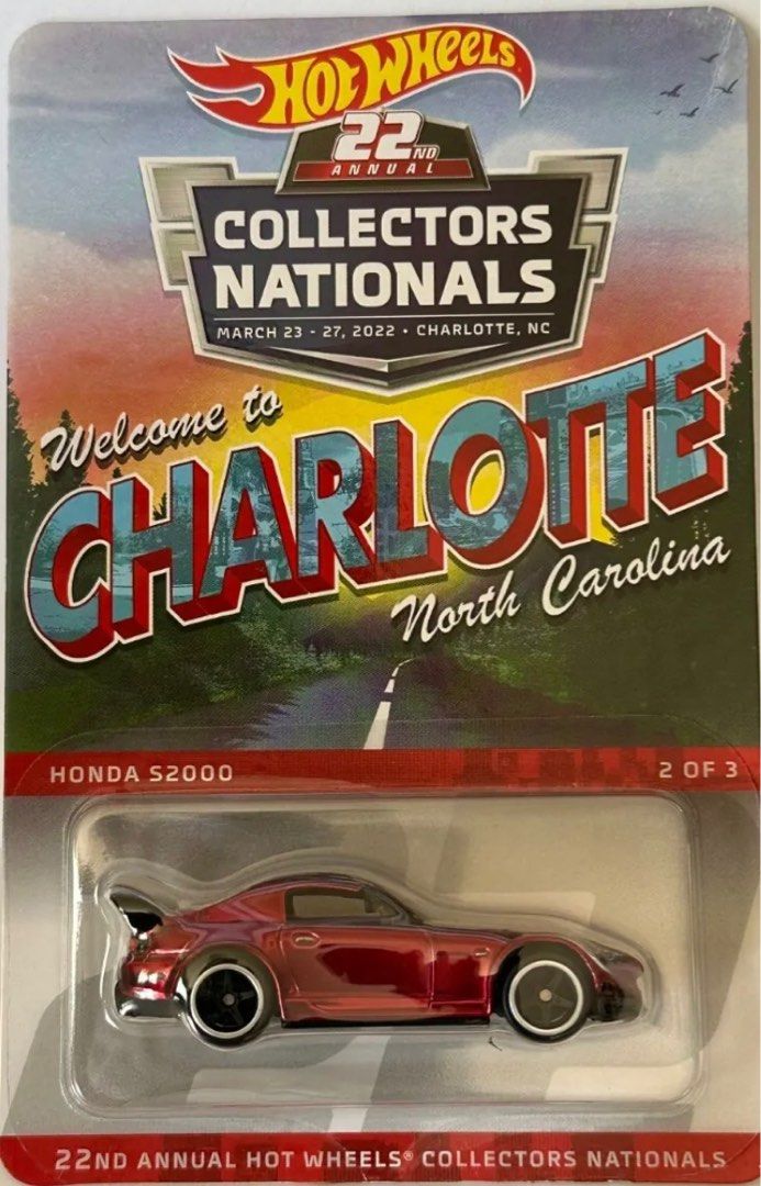 Hotwheels rare exclusive collectors Nationals set of 4 cars